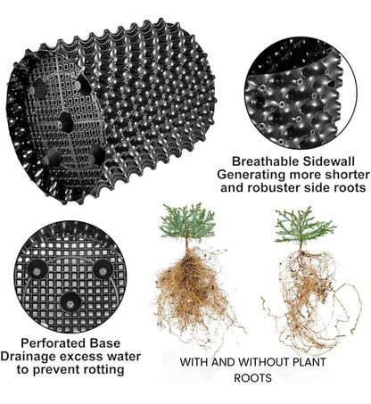 Air Pots/Air Pruning Grow Bags For Gardening (Large 12*15 Inch)