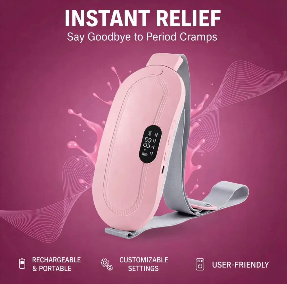 Period Cramp Relief Massager