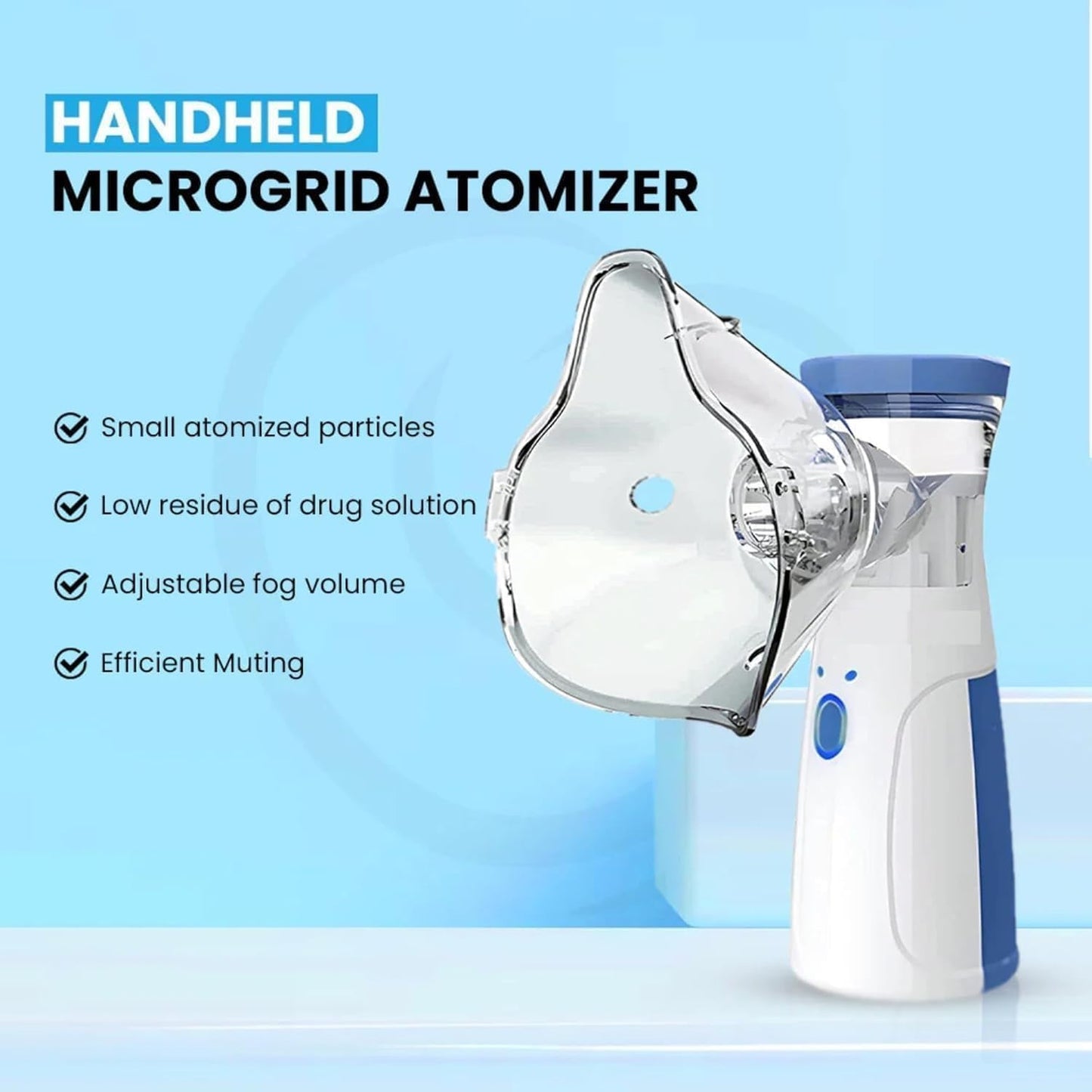 Mesh Rechargeable Nebulizer Machine